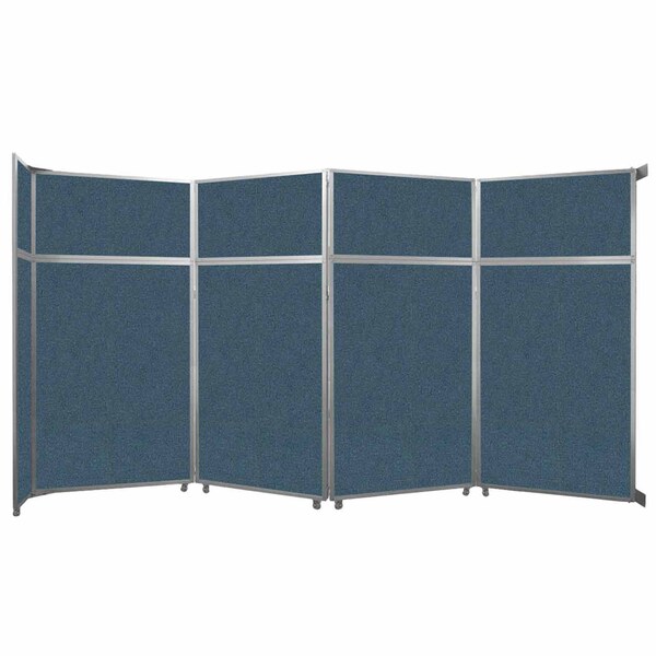 Versare Operable Wall Folding Room Divider 15'7" x 8'5-1/4" Caribbean Fabric 1070249 - main